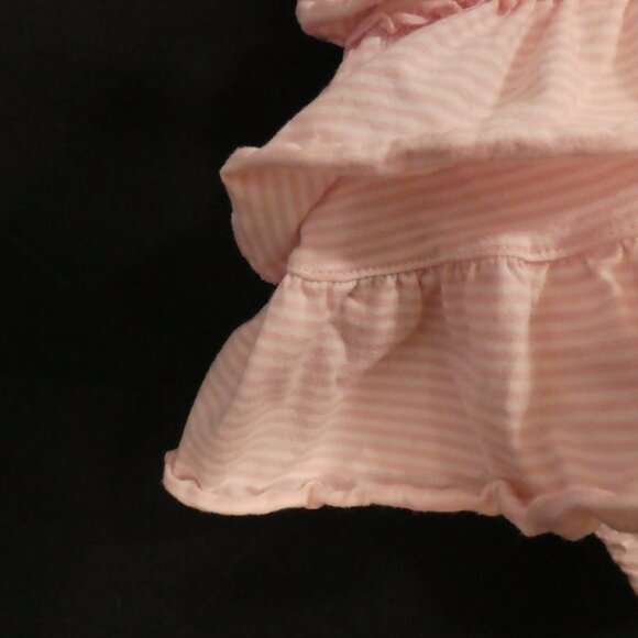 CARTER'S | 6 months | Pink Ruffle Baby Dress with Floral Applique - Picture 13 of 15